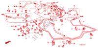 KRAFTSTOFFLEITUNG(RH) für Honda JAZZ 1.3 LX   TEMP TIRE 5 Türen 5 gang automatikgetriebe 2010