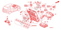 STEUERGERAT(KABINE)(1)(LH) für Honda JAZZ 1.2 SE   TEMP TIRE 5 Türen 5 gang-Schaltgetriebe 2010