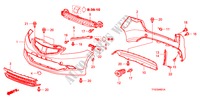 STOSSFAENGER(2) für Honda JAZZ 1.4 LSS  TEMP TIRE 5 Türen Intelligent Schaltgetriebe 2010