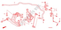 UNTERER ARM, VORNE für Honda JAZZ 1.2 LSRE 5 Türen 5 gang-Schaltgetriebe 2010