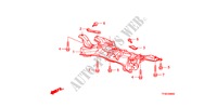 VORDERER HILFSRAHMEN für Honda JAZZ 1.2 LSRE 5 Türen 5 gang-Schaltgetriebe 2010