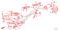 AUSPUFFROHR/SCHALLDAEMPFER für Honda JAZZ 1.4LSS 5 Türen 5 gang-Schaltgetriebe 2011