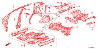 BODEN/INNENBLECHE für Honda JAZZ 1.4LSS 5 Türen 5 gang-Schaltgetriebe 2011