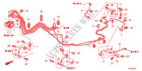 BREMSLEITUNG/SCHLAUCH(LH)(TROMMEL)(ABS) für Honda JAZZ 1.5LXE 5 Türen 5 gang-Schaltgetriebe 2011
