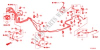 BREMSLEITUNG/SCHLAUCH(RH)(TROMMEL)(ABS) für Honda JAZZ 1.3LX 5 Türen 5 gang-Schaltgetriebe 2011