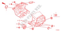 GUMMITUELLE(HINTEN) für Honda JAZZ 1.4LSS 5 Türen 5 gang-Schaltgetriebe 2011