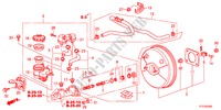 HAUPTBREMSZYLINDER/MASTER POWER(LH)(1) für Honda JAZZ 1.4LSS 5 Türen 5 gang-Schaltgetriebe 2011