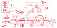 HAUPTBREMSZYLINDER/MASTER POWER(RH)(1) für Honda JAZZ 1.5LSPO 5 Türen 5 gang-Schaltgetriebe 2011