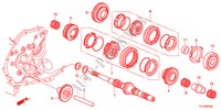 HAUPTWELLE(MT) für Honda JAZZ 1.4LSS 5 Türen 5 gang-Schaltgetriebe 2011