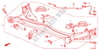 HINTERRADACHSE für Honda JAZZ 1.4LSS 5 Türen 5 gang-Schaltgetriebe 2011