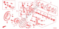 HINTERRADBREMSE(SCHEIBE) für Honda JAZZ 1.4LSS 5 Türen 5 gang-Schaltgetriebe 2011