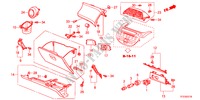 INSTRUMENTENBRETT(BEIFAHRERSEITE)(RH) für Honda JAZZ 1.3LX 5 Türen 5 gang-Schaltgetriebe 2011