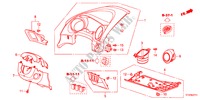 INSTRUMENTENBRETT(FAHRERSEITE)(RH) für Honda JAZZ 1.4ES 5 Türen 5 gang-Schaltgetriebe 2011