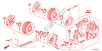 KLIMAANLAGE(KOMPRESSOR) für Honda JAZZ 1.4LSS 5 Türen 5 gang-Schaltgetriebe 2011