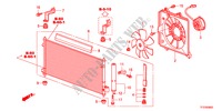 KLIMAANLAGE(KONDENSOR) für Honda JAZZ 1.4LSS 5 Türen 5 gang-Schaltgetriebe 2011