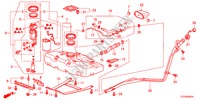 KRAFTSTOFFTANK für Honda JAZZ 1.4LSS 5 Türen 5 gang-Schaltgetriebe 2011