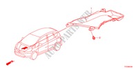 KUEHLLEITUNGSKANAL für Honda JAZZ 1.4LSS 5 Türen 5 gang-Schaltgetriebe 2011