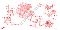 MOTORBEFESTIGUNG(I SHIFT) für Honda JAZZ 1.4LSH 5 Türen Intelligent Schaltgetriebe 2011