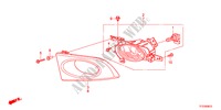 NEBELSCHEINWERFER(1) für Honda JAZZ 1.2LSRE 5 Türen 5 gang-Schaltgetriebe 2011