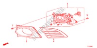 NEBELSCHEINWERFER(2) für Honda JAZZ 1.4LSS 5 Türen 5 gang-Schaltgetriebe 2011
