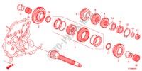 NEBENWELLE(MT) für Honda JAZZ 1.4LSS 5 Türen 5 gang-Schaltgetriebe 2011