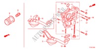 OELPUMPE/OELSIEB für Honda JAZZ 1.4LSS 5 Türen 5 gang-Schaltgetriebe 2011