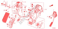 PEDAL(RH) für Honda JAZZ 1.4EX 5 Türen 5 gang-Schaltgetriebe 2011