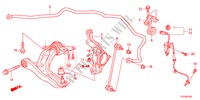 UNTERER ARM, VORNE für Honda JAZZ 1.4LSS 5 Türen 5 gang-Schaltgetriebe 2011