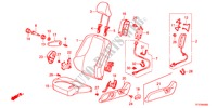 VORDERSITZ(L.) für Honda JAZZ 1.4LSS 5 Türen 5 gang-Schaltgetriebe 2011