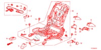 VORNE SITZKOMPONENTEN(L.) für Honda JAZZ 1.4LSS 5 Türen 5 gang-Schaltgetriebe 2011