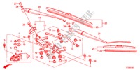 WINDSCHUTZSCHEIBENWISCHER(RH) für Honda JAZZ 1.4ES 5 Türen Intelligent Schaltgetriebe 2011
