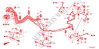 BREMSLEITUNG/SCHLAUCH(LH)(ABS) für Honda JAZZ 1.5LXT 5 Türen 5 gang-Schaltgetriebe 2012