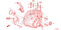 GETRIEBEGEHAEUSE für Honda JAZZ 1.4LS    TEMP TIRE 5 Türen 5 gang-Schaltgetriebe 2012