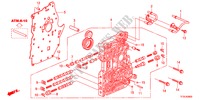 HAUPTVENTILKOERPER(5AT) für Honda JAZZ 1.5EXE 5 Türen 5 gang automatikgetriebe 2012