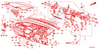 INSTRUMENTENBRETT(RH) für Honda JAZZ 1.5EX 5 Türen 5 gang-Schaltgetriebe 2012