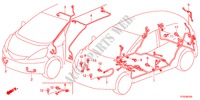 KABELBAUM(1)(LH) für Honda JAZZ 1.4S     TEMP TIRE 5 Türen vollautomatische 2012