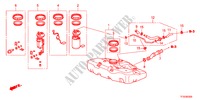 KRAFTSTOFFTANK für Honda JAZZ 1.4LSH 5 Türen vollautomatische 2012