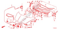 MOTORHAUBE(RH) für Honda JAZZ 1.4ES 5 Türen vollautomatische 2012