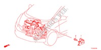 MOTORKABELBAUM, STREBE für Honda JAZZ 1.4S     TEMP TIRE 5 Türen 5 gang-Schaltgetriebe 2012