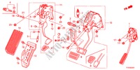 PEDAL(RH) für Honda JAZZ 1.5EX 5 Türen 5 gang-Schaltgetriebe 2012