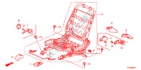 VORNE SITZKOMPONENTEN(R.)(1) für Honda JAZZ 1.5LX 5 Türen 5 gang automatikgetriebe 2012