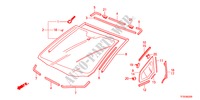 WINDSCHUTZSCHEIBE, VORNE für Honda JAZZ 1.4LSH 5 Türen vollautomatische 2012