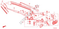 WINDSCHUTZSCHEIBENWISCHER(LH) für Honda JAZZ 1.5EXT 5 Türen 5 gang automatikgetriebe 2012