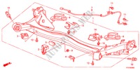 HINTERRADACHSE für Honda JAZZ HYBRID IMA-H 5 Türen vollautomatische 2012