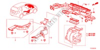 KANAL für Honda JAZZ HYBRID IMA      TEMP TIRE 5 Türen vollautomatische 2012