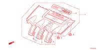 MOTORABDECKUNG für Honda JAZZ HYBRID IMA-H    TEMP TIRE 5 Türen vollautomatische 2012