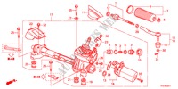 SERVOLENKGETRIEBE(EPS)(LH) für Honda JAZZ HYBRID IMA-H    TEMP TIRE 5 Türen vollautomatische 2012