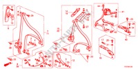 SITZGURTE für Honda JAZZ HYBRID IMA-H    TEMP TIRE 5 Türen vollautomatische 2012