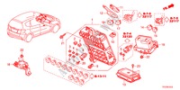 STEUERGERAT(KABINE)(1)(LH) für Honda JAZZ HYBRID IMA-S    TEMP TIRE 5 Türen vollautomatische 2012