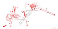 VENTIL/KIPPHEBEL für Honda JAZZ HYBRID IMA-H 5 Türen vollautomatische 2012